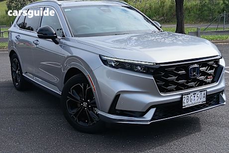 Silver 2024 Honda CR-V Wagon E:Hev Rs (2Wd) 5 Seats