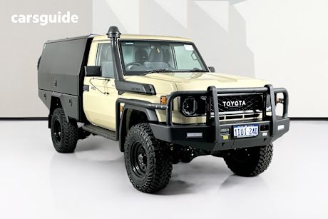Grey 2025 Toyota Landcruiser Cab Chassis Lc79 Gxl + Diff Locks