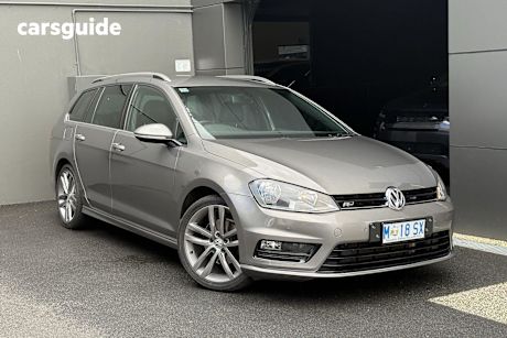 Grey 2016 Volkswagen Golf Wagon 110 Tsi Highline