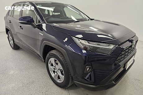 Blue 2022 Toyota RAV4 Wagon Gx (2Wd) Hybrid