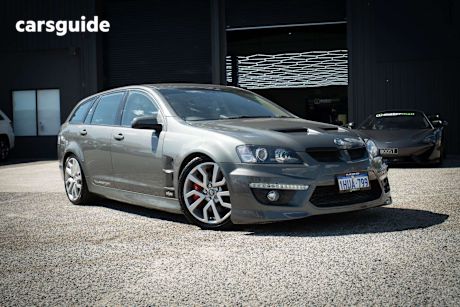 Grey 2011 HSV Clubsport SUV R8 TOURER R