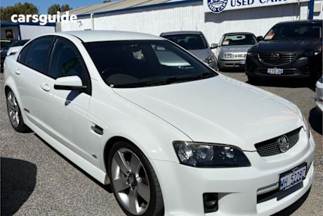 White 2008 Holden Commodore Sedan Ss