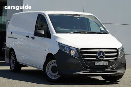 White 2024 Mercedes-Benz Vito Van Vs20 114 Cdi Mwb