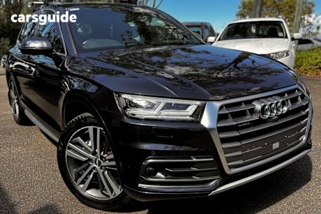 Blue 2020 Audi Q5 Wagon 40 Tdi Quattro Design