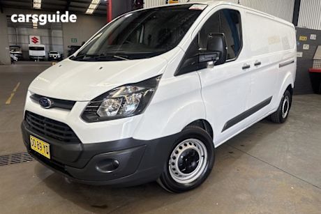 White 2016 Ford Transit Custom Van 330L (Lwb)