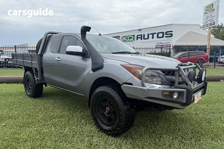Grey 2014 Mazda BT-50 Freestyle Utility Xtr (4X4)