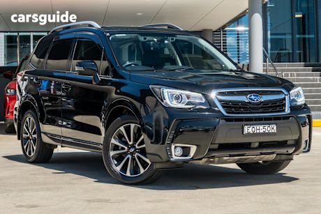 Black 2018 Subaru Forester Wagon 2.0Xt Premium