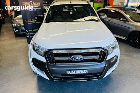 White 2017 Ford Ranger Dual Cab Pick-up Wildtrak 3.2 (4X4)