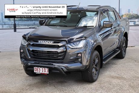 Grey 2023 Isuzu D-MAX Crew Cab Utility X-Terrain (4X4)