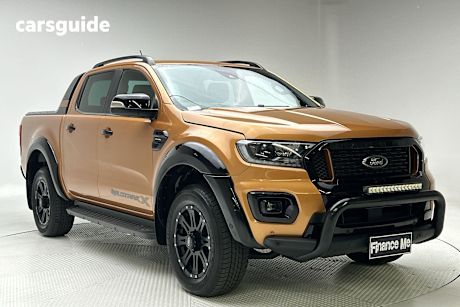 Orange 2021 Ford Ranger Double Cab Pick Up Wildtrak 2.0 (4X4)
