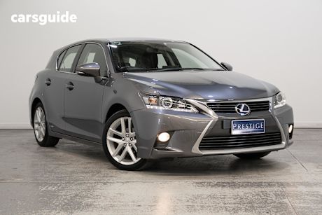Grey 2016 Lexus CT200H Hatchback Luxury