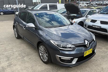 Grey 2015 Renault Megane Hatchback Gt-Line