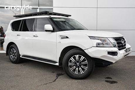 White 2022 Nissan Patrol Wagon Ti (4X4)