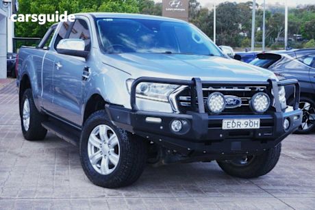 Silver 2018 Ford Ranger Super Cab Utility Xlt 3.2 (4X4)