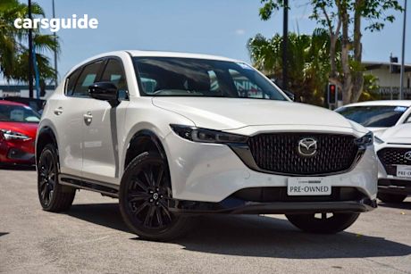 White 2024 Mazda CX-5 Wagon G35 Gt Sp Turbo (Awd)