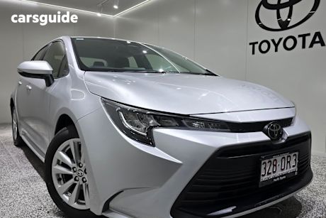 Silver 2023 Toyota Corolla Sedan Ascent Sport