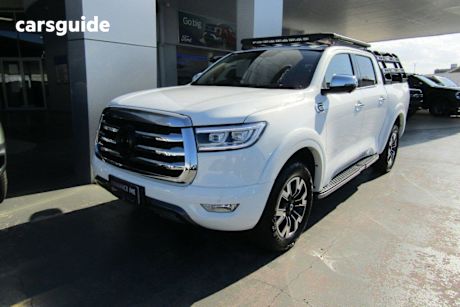 White 2021 GWM UTE Dual Cab Utility Cannon-X (4X4)