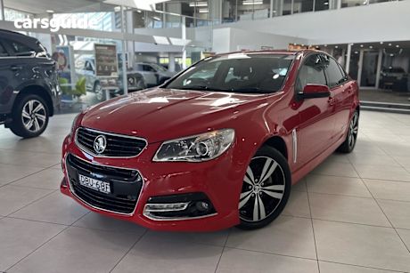 Red 2015 Holden Commodore Sedan Sv6 Storm