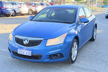 Blue 2013 Holden Cruze Hatchback Cd
