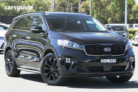 Black 2019 Kia Sorento Wagon Black Edition