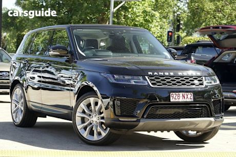 Black 2020 Land Rover Range Rover Sport Wagon Di6 Se Mhev (183Kw)