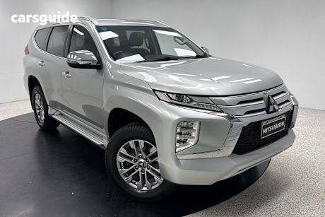 Silver 2021 Mitsubishi Pajero Sport Wagon Glx (4X4) 5 Seat