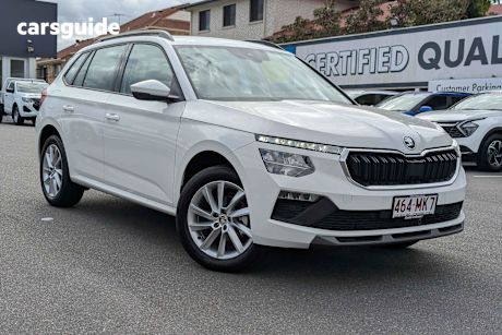 White 2024 Skoda Kamiq Wagon Select 85Tsi