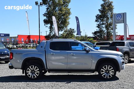 Silver 2025 Volkswagen Amarok Dual Cab Utility Aventura Tdi600 4Motion