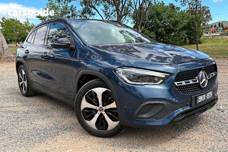 Blue 2020 Mercedes-Benz GLA250 Wagon 4Matic