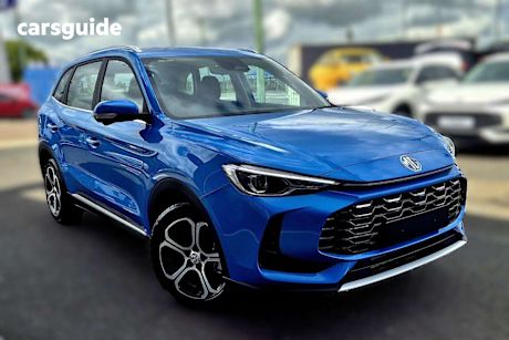 Blue 2025 MG ZS Wagon Essence