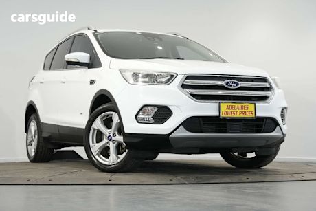 White 2017 Ford Escape Wagon Trend (Awd)