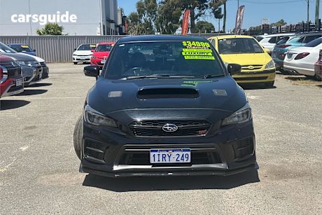 Black 2015 Subaru WRX Sedan Sti Premium