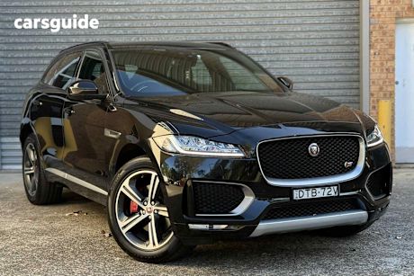 Black 2018 Jaguar F-Pace Wagon 35T S Awd (280Kw)