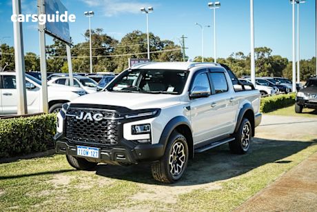 White 2024 JAC T9 UTE Dual Cab Pick-up Haven (4X4)