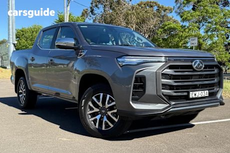 Grey 2022 LDV T60 Double Cab Utility Max Luxe (4X4)