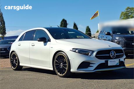 White 2019 Mercedes-Benz A250 Hatchback 4Matic