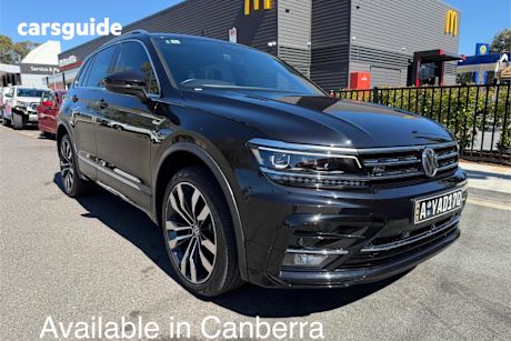 Black 2020 Volkswagen Tiguan Wagon 162 Tsi Highline