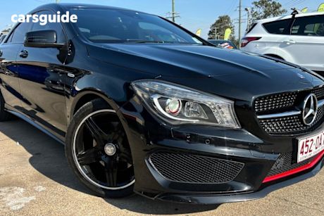 Black 2014 Mercedes-Benz CLA250 Coupe Sport 4Matic