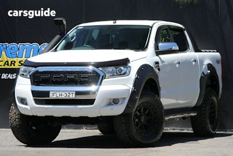 White 2016 Ford Ranger Dual Cab Utility Xlt 3.2 (4X4)