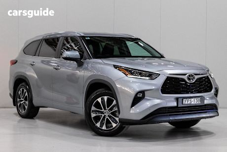 Silver 2023 Toyota Kluger Wagon Gxl Awd