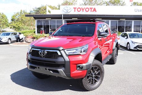Red 2023 Toyota Hilux Double Cab Pick Up Rogue (4X4)