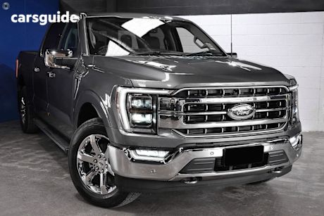 Grey 2023 Ford F150 Double Cab Pick Up Lariat Lwb (4Wd)