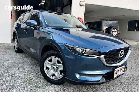 Blue 2018 Mazda CX-5 Wagon Maxx (4X2)