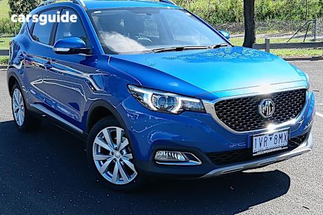 Blue 2022 MG ZS Wagon Excite