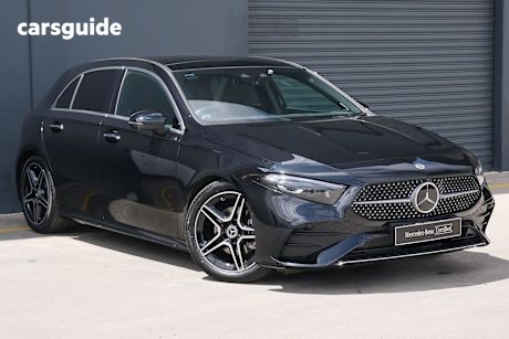 Black 2024 Mercedes-Benz A200 Hatchback