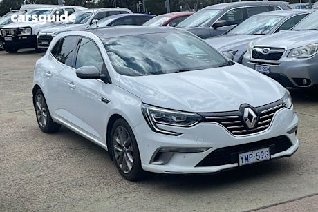 White 2016 Renault Megane Hatchback Gt-Line