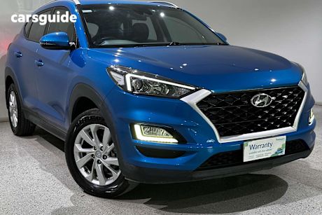 Blue 2020 Hyundai Tucson Wagon Active (2Wd)