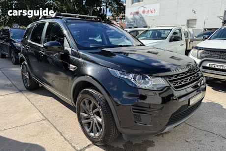 Black 2017 Land Rover Discovery Sport Wagon Si4 (177Kw) Se 5 Seat