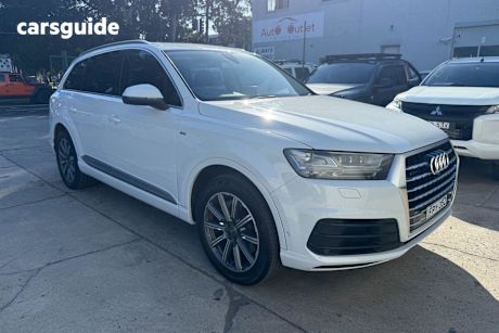 White 2015 Audi Q7 Wagon 3.0 Tdi Quattro