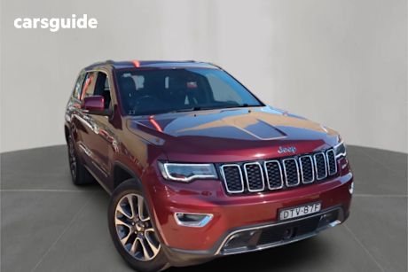 Red 2018 Jeep Grand Cherokee Wagon Limited (4X4)